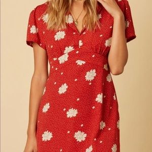 Cotton Candy LA floral mini dress